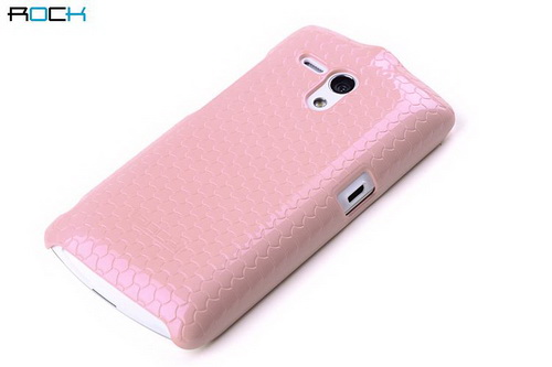 ROCK Jewel Series for SONY MT25i Xperia neo L เคส Rock ของแท้ รุ่นใหม่พิเศษสีสันสดใส พร้อมลายนูนโดดเด่นช่วยให้จับถนัดมือ สวมง่ายกระชับถนอมตัวเครื่องสินค้าคุณภาพพร้อมส่ง ของแท้ 100%